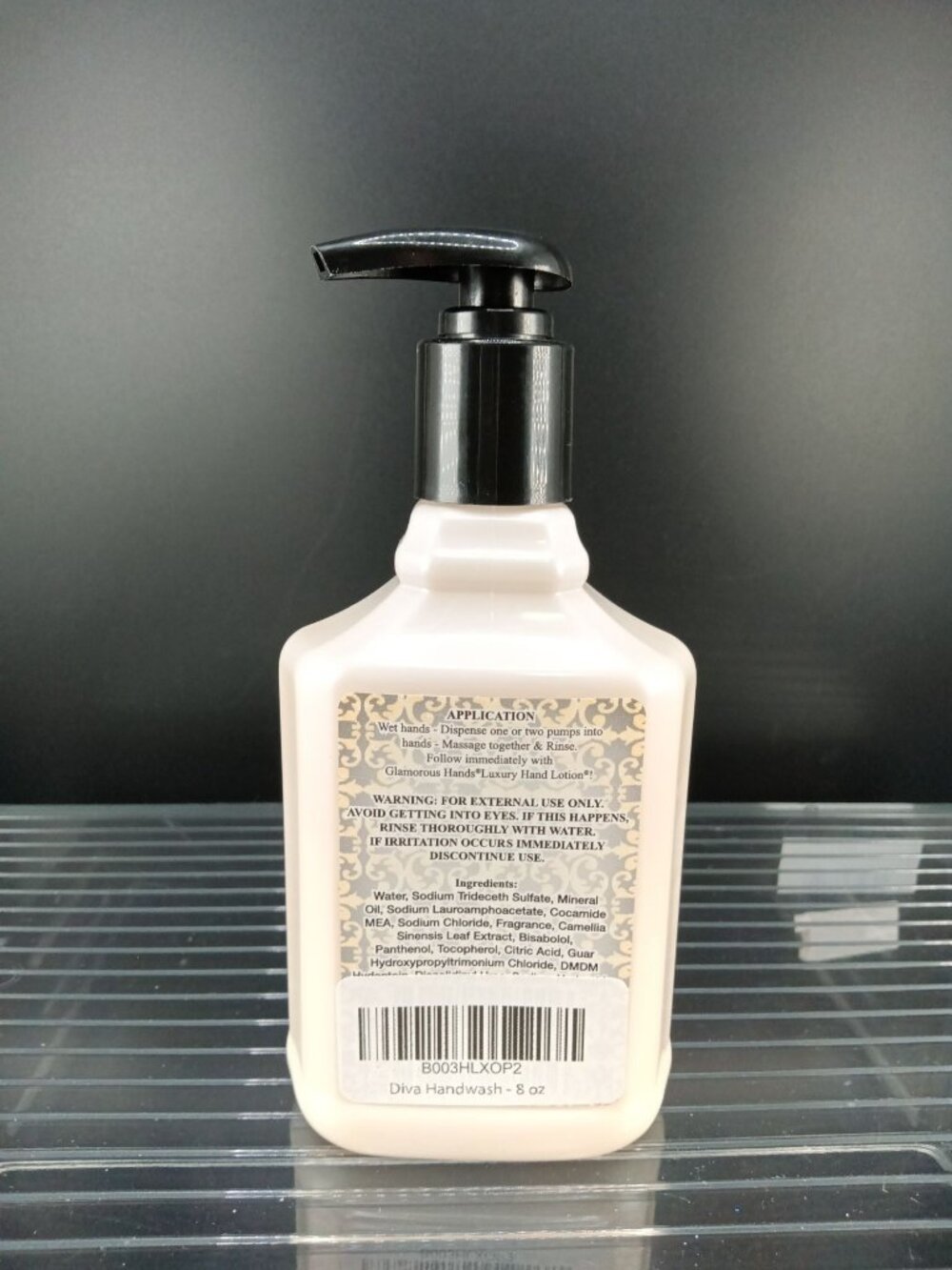 Tyler Candle Company Glamorous Hands Diva Luxury Hand Wash 8 Oz - Picture 3 of 6